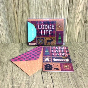 Lodge Life Notecard Set