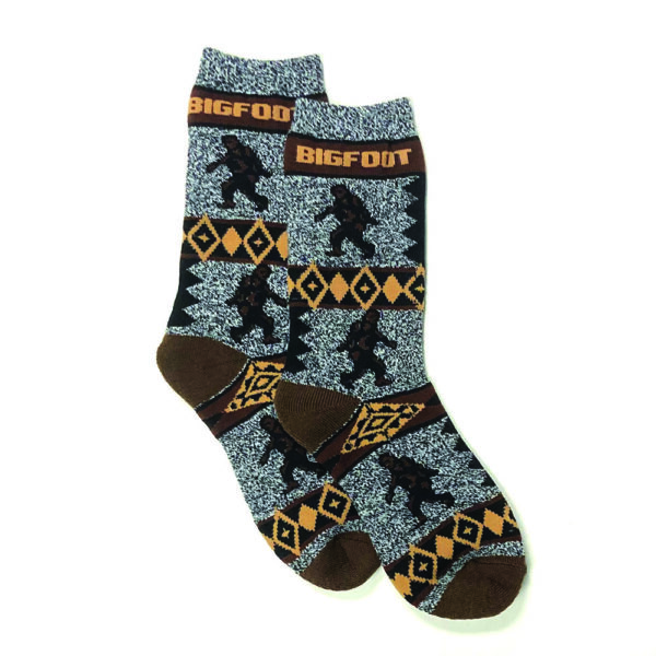 Bigfoot Blanket Motif Sock