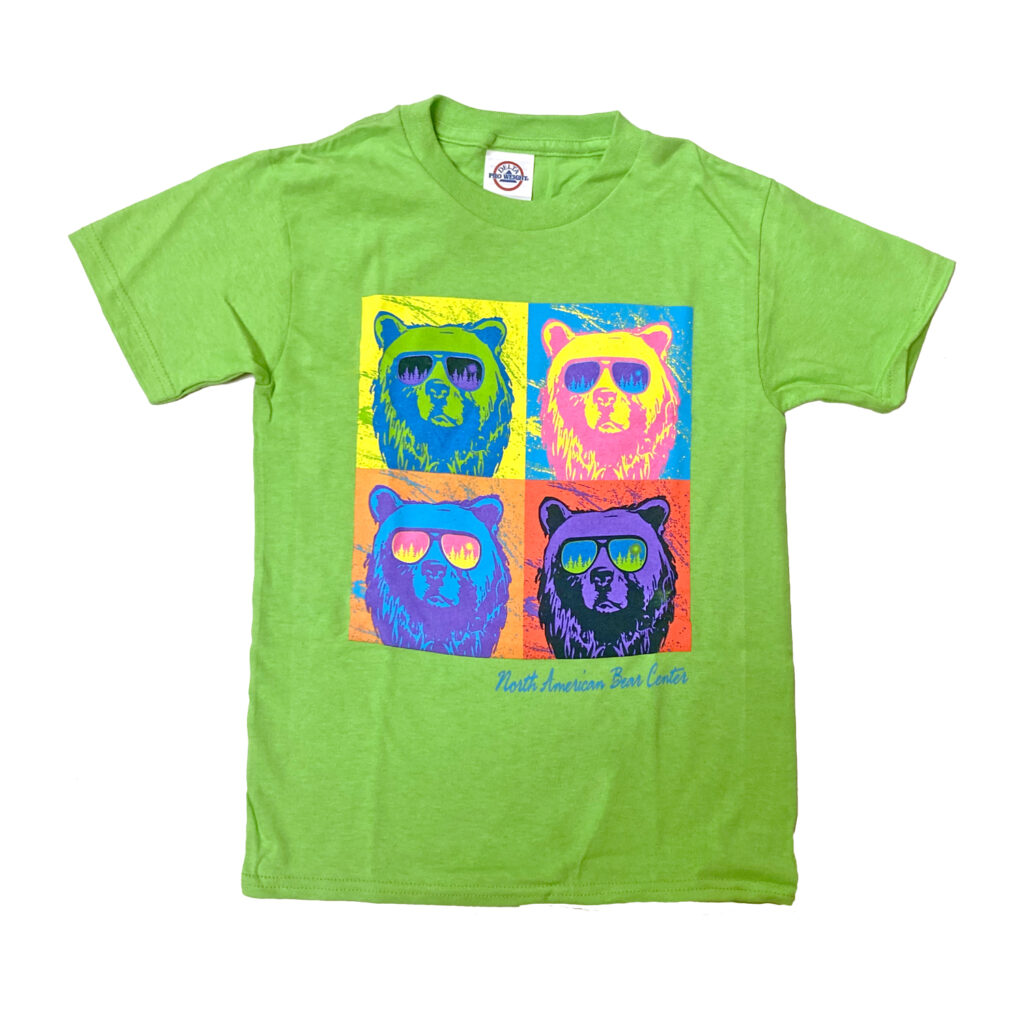 Lime Bear Shirt - Bear Necessities - NABCBear Necessities – NABC