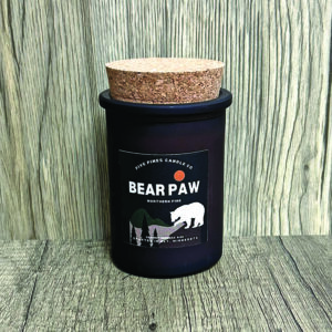 Bear Paw Candle