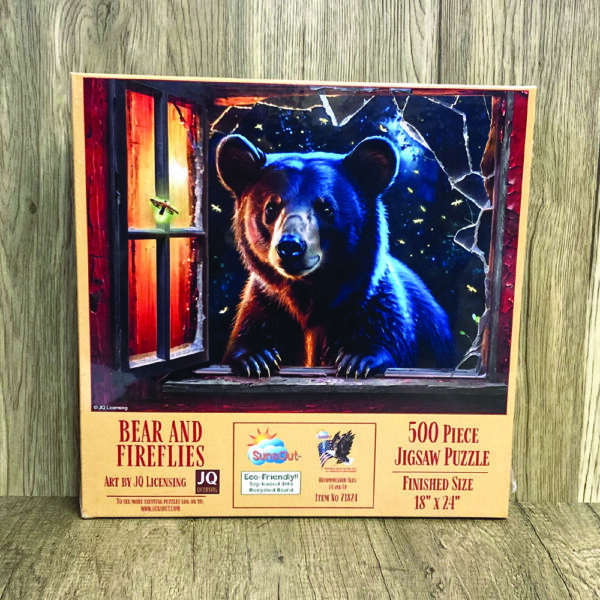 Bear & Fireflies 500pc