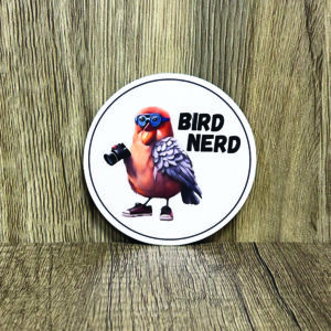 Bird Nerd Sticker